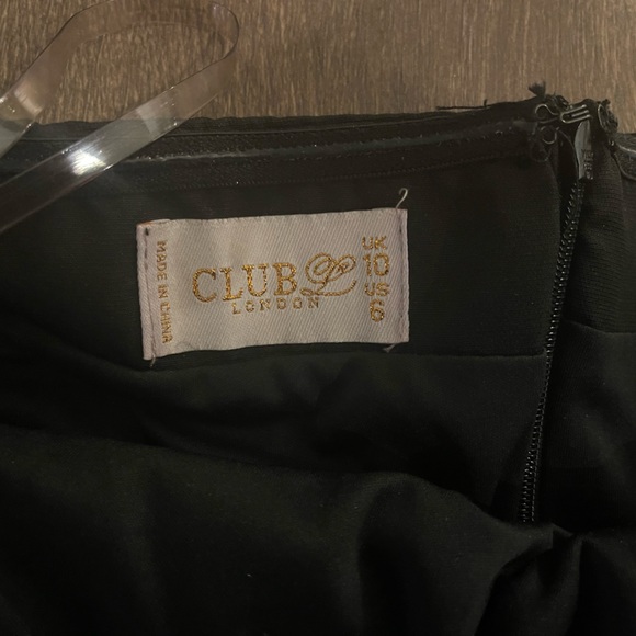 Club l London black midi dress - Picture 2 of 2